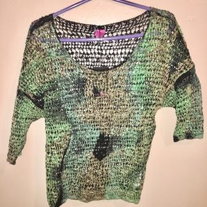 Save the Queen knit top